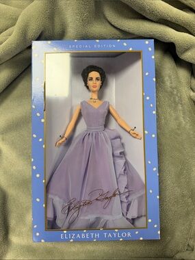 Elizabeth Taylor Special Edition Doll in Lavender dress.